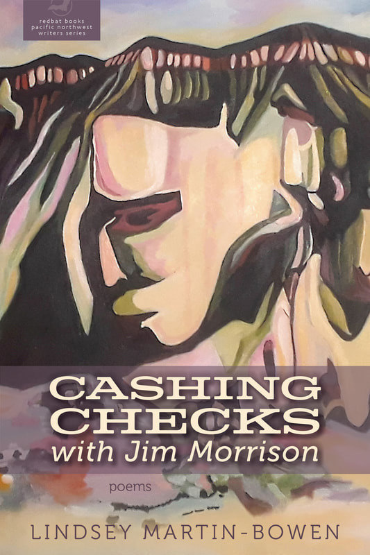 Full cover of Cashing Checks with Jim Morrison by Lindsey Martin-Bowen, published by redbat books